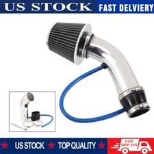 Universal 3" Car Inlet Cold Air Intake Filter Induction Kits Pipe Hose System