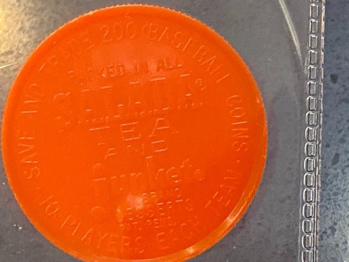 Baseball Coin Vtg Salada Junket Set 2 Pirates 168 Virdon, Braves 159 McMillan - Picture 5 of 7