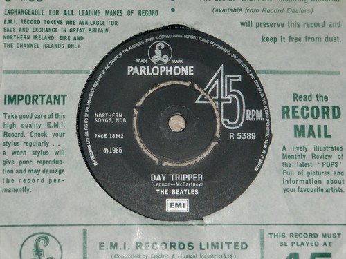 THE BEATLES. WE CAN WORK IT OUT. PARLOPHONE R 5389 (SUPER TRACKS) - Imagen 2 de 2