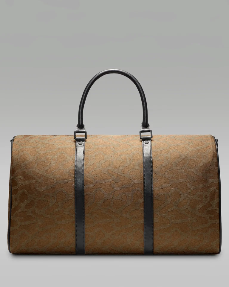 Nike Air Jordan Icon Duffel Duffle Bag Backpack LM0949-G16 Light Olive 40L LUX - Image 2 of 4