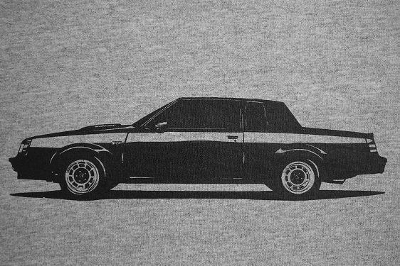 ALTRA T shirt BUICK GRAND NATIONAL gnx tipo t (design 2)