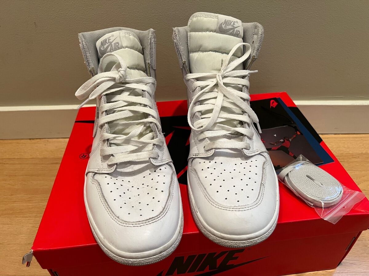2021 Nike Air Jordan 1 I High Retro OG 85 White Neutral Grey 2021 Nike Air Jordan 1 I High Retro OG 85 White Neutral Grey