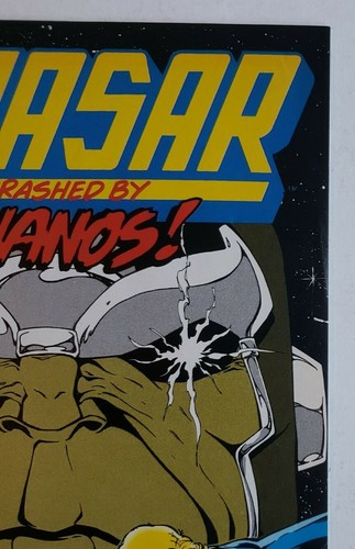 Quasar #59 Cover Art Featuring Thanos Starfox and Quasar Marvel Comics - Picture 3 of 12