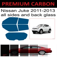 Premium Carbon Window Tint fits Nissan Juke SUV 2011-2013 precut tint 