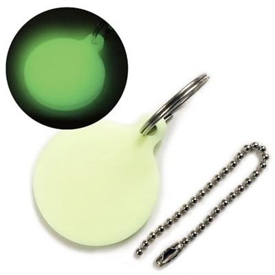 WAKUWAKU Glow Keychain Key Ring Glow R in the Dark for Camping Outdoor