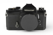 Nikkormat FT3 Black Body reflex 35mm film camera Good Warranty