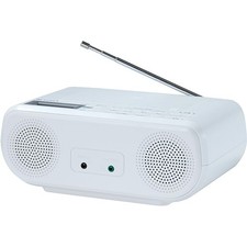 AUREX Compact CD Radio AM/FM Broadcast AX-CR30(W)
