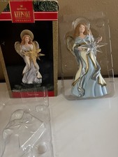 Vintage 1991 Hallmark Angel Of Light Resin Tree Topper