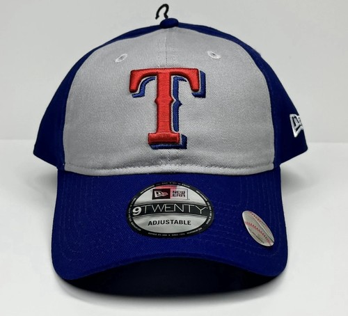 Gorra Texas Rangers New Era 9Twenty Azul Gris Rojo Gorra Ajustable Snapback MLB - Imagen 2 de 9
