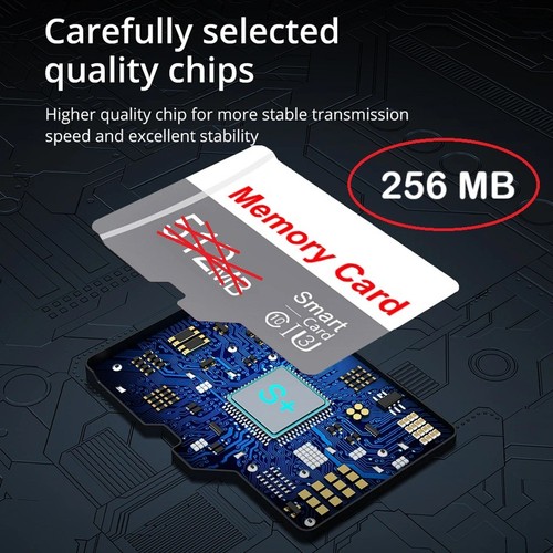 Memory Card 256 MB TF, Micro SD. For Camera, phones,storage etc. Class 10 - Picture 2 of 5
