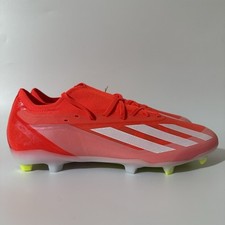 adidas 150 Mens 12 X CRAZYFAST PRO FIRM GROUND CLEATS Solar Red/Yellow IG0600