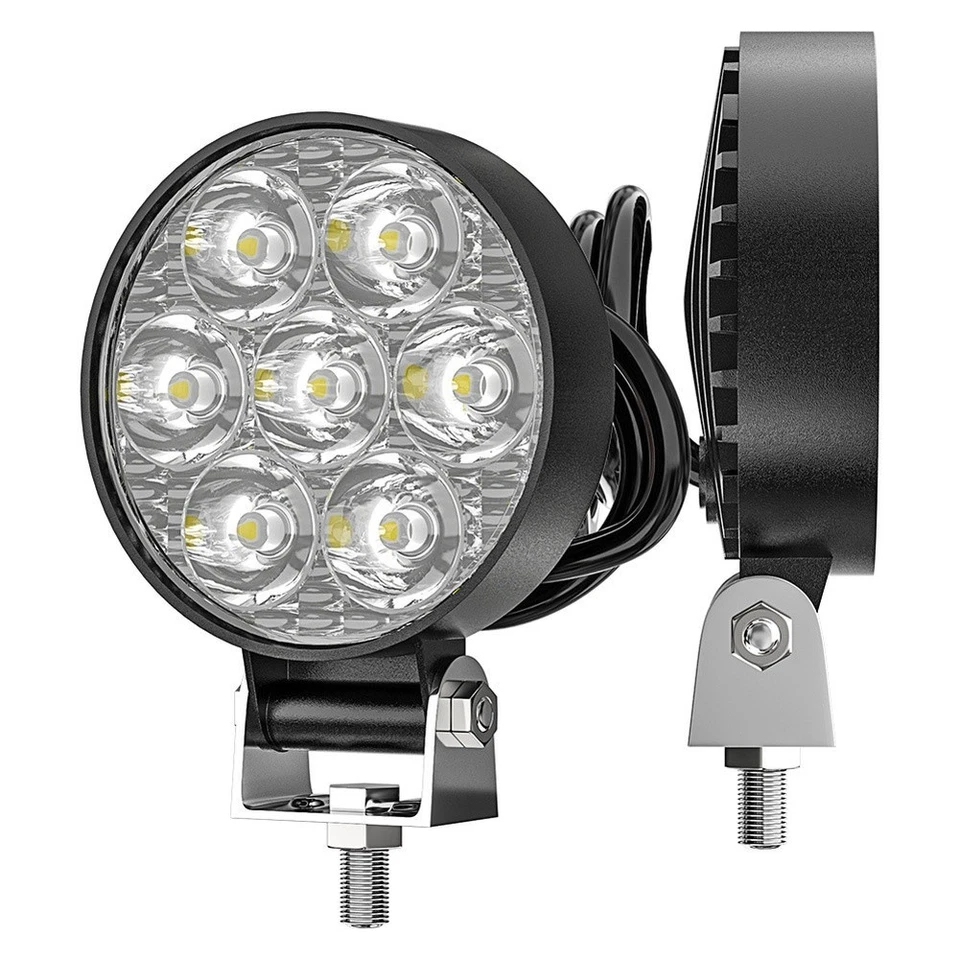 2x 21W 2 5 Inch LED Work Light Bar with Spot Beam for Offroad Truck Driving Use - Image 2 of 4