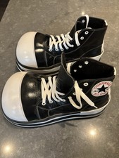 Mexican Professional Bronze Converse Clown Shoes Zapatos Payaso Made In Mexico