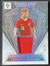 Francisco Conceicao 2024-25 Panini Noir New Wave Jerseys Patch /65 #NW-FC