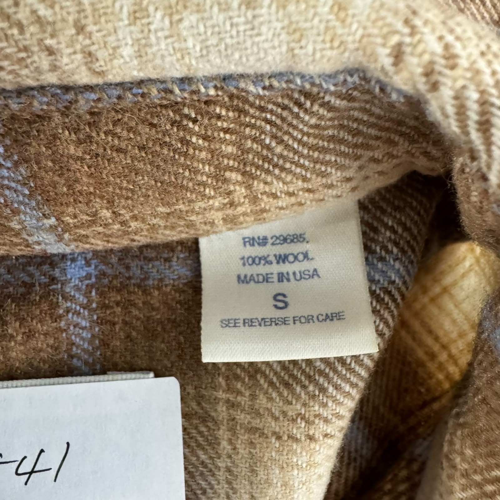 Pendleton Wool Button Front Shirt Womens Small Pl… - image 6