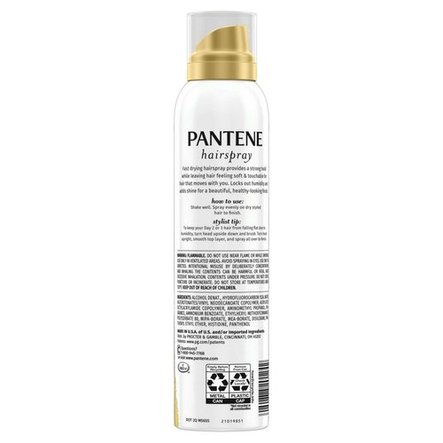 Pantene, Style Strong Hold Hairspray, 7 Ounce - Picture 5 of 6