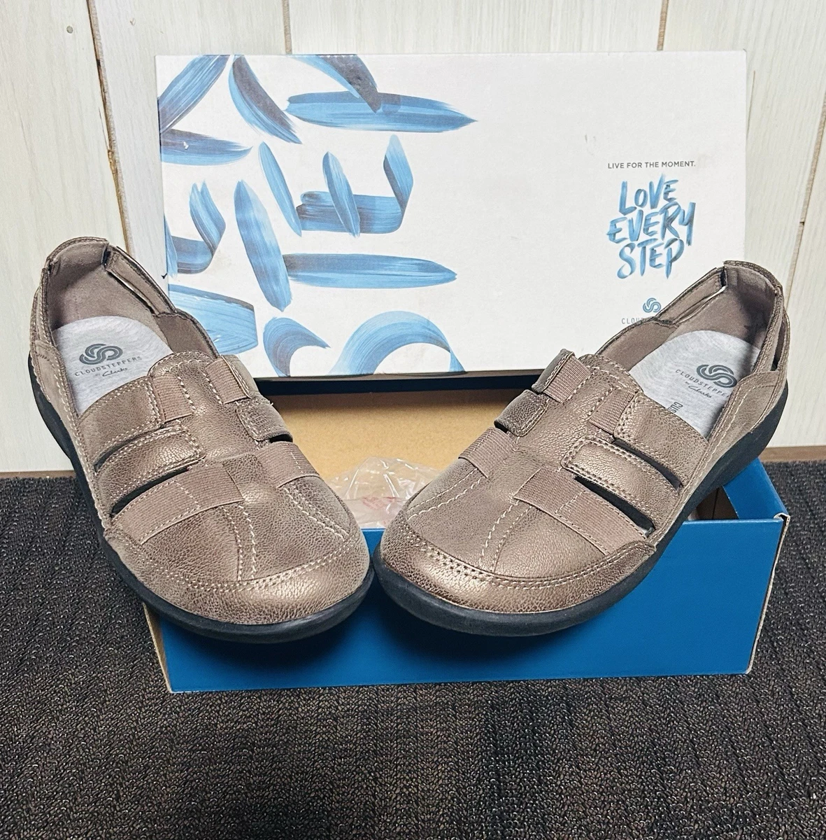 Clarks Silver Shoes for Women for sale | eBay