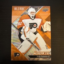 Ivan Fedotov 2024-25 Upper Deck Allure Orange Slice Rookie #128 Flyers