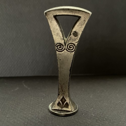 Antik versilbert Wachssiegel Monogramm RH Jugendstil Jugendstil WMF Marken Vintage - Bild 2 von 6