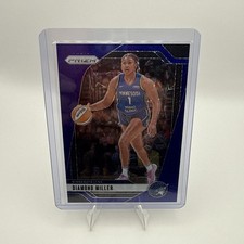 2024 PRIZM WNBA BASKETBALL DIAMOND MILLER LYNX #63 BLUE PRIZM HOT - Mint