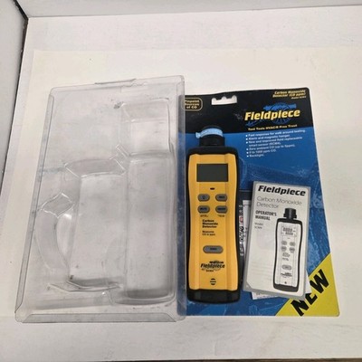 Fieldpiece SCM4 Digital Carbon Monoxide Detector, Base Unit w/ Manual