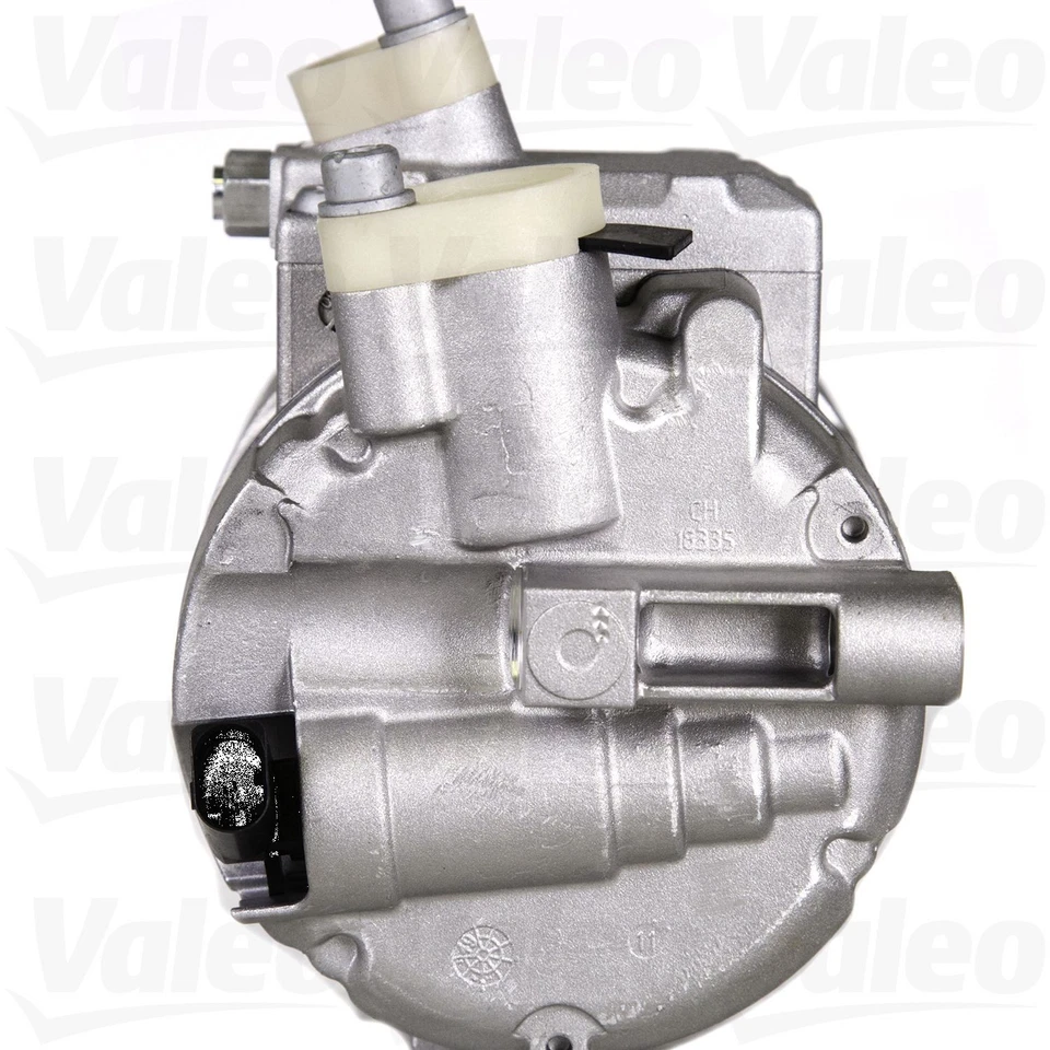 Compresor de aire acondicionado Valeo 699357 para modelos selectos de Audi Seat Volkswagen 05-23 Foto 4 de 4