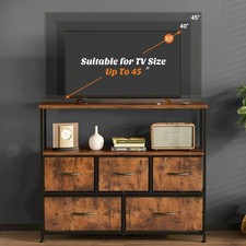 TV Dresser for 45 inches, Media Console Table