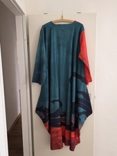 Unikat, selbst-genähtes Kleid, schwarz mit g...