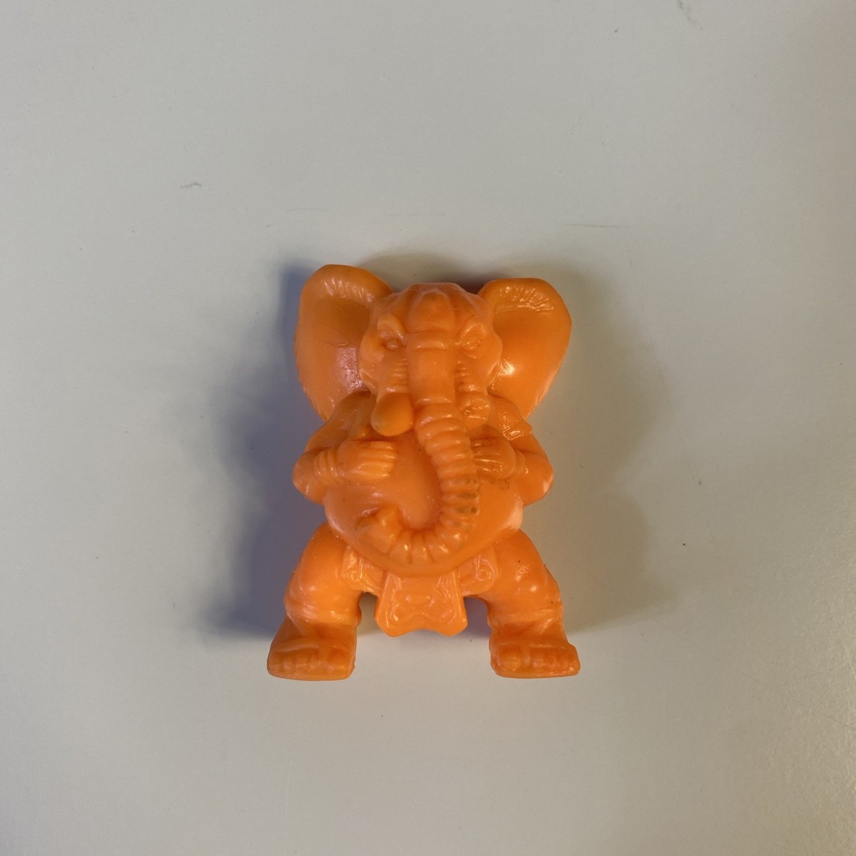 RARE Monster in My Pocket GANESHA Neon ORANGE Color Spaghetti-Os