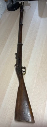 Civil War Era Original P-1853 Enfield Rifle Musket Stock Barrel Bands Parts Lot