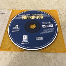 Tony Hawk's Pro Skater (Sony PlayStation 1, 1999) Disc Only