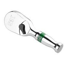 Sk 38 Drive Stubby Ratchet 90 Tooth Pear Head Alloy Steel Handle