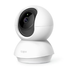 TP-Link Tapo Pan/Tilt Security Camera for Baby 1 Count Pack of 1 , White