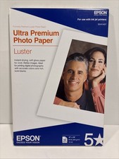 Epson Ultra Premium Luster Photo Paper 13 x 19", 50 Sheets S041407