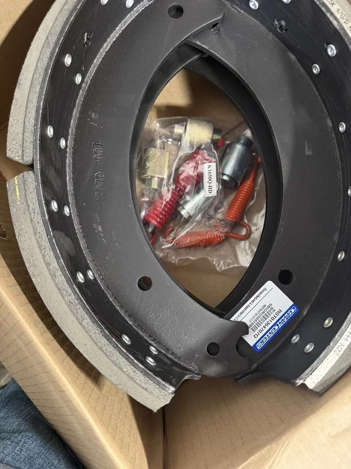 Kit Zapatas Freno RKT01354707Q Meritor 16 1/2 X 7 4707 4707Q 25k Forro 16.5x7 Foto 3 de 3