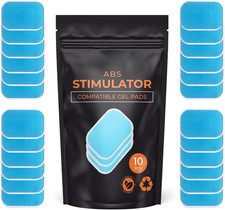 Gel Pads for Abs Stimulator   Hydrogel Pads for EMS AB Trainer, Abdominal Toner