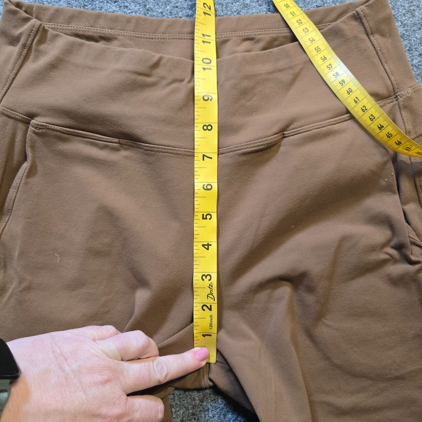 Kira Grace Pants Womens Size Small Brown Wide Leg Pull On Pockets Capsule Casual image 6