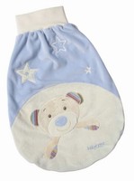 Fehn - StrampelsäCkchen Teddy, Hellblau