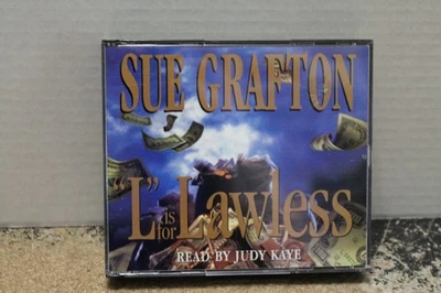 Sue Grafton: L is for Lawless, 3 CD audiobook (read by Judy Kaye) - Image 1 of 4