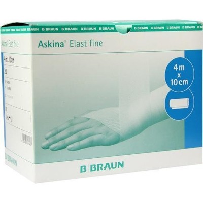ASKINA Elast Fine Binde 10 cmx4 m lose 20 St