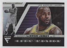 2020-21 Panini Flux Flow Motion Silver Prizm LeBron James #12 7y2