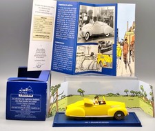 1:43 Atlas Tintin Lincoln Zephyr cabriolet capitaine Haddock Sept boules cristal