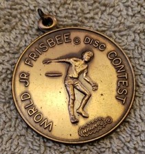 Wham-o Frisbee World Junior Frisbee Disc Contest...Comm. Champion Medallion