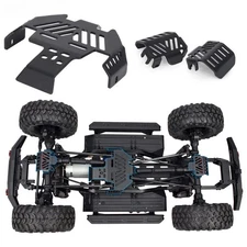 Chassis Armor Axle Protector Skid Plate for Traxxas TRX-4 TRX4 1/10 RC Crawler