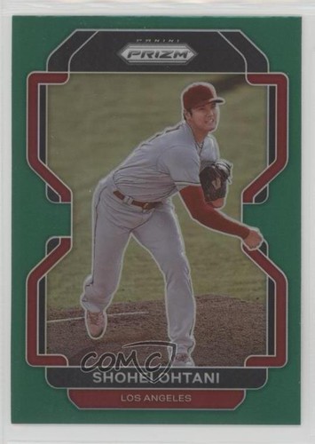 2022 Panini Prizm Green Prizm Shohei Ohtani #41 o7m