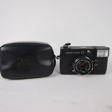 Vintage Konica C35 EFP Film Camera with Flash 38mm , Untested W/ Original Bag