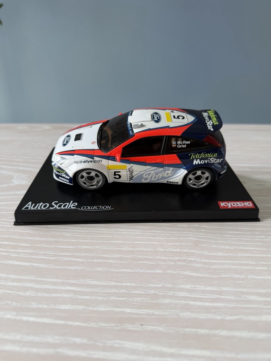 Kyosho Mini-Z Ford Focus RS WRC 2002 MZC29W2 Early Model Rare for