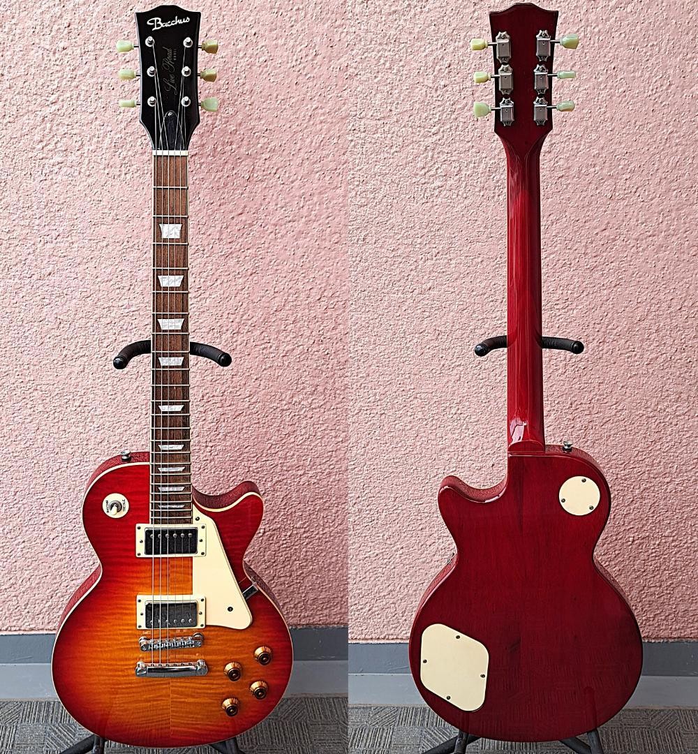 Bacchus Les Paul Standard BLP-60FM CS Cherry Sunburst Electric