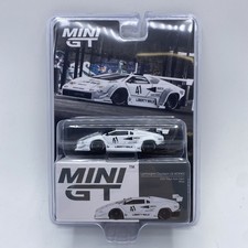 Lamborghini Countach LB-WORKS White Diecast 1:64 Scale Model - TSM MGT00966