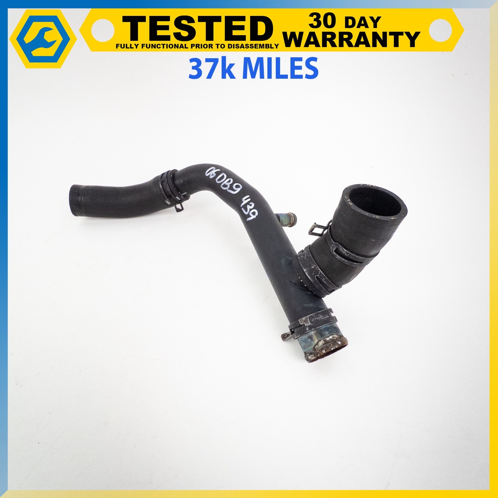 05-19 ASTON MARTIN DB9 DBS RAPIDE 6.0L ENGINE WATER COOLANT HOSE PIPE LINE OEM